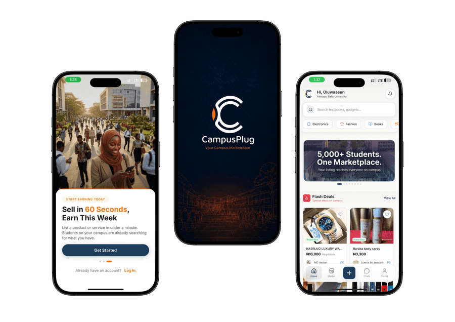 CampusPlug app screens for download
